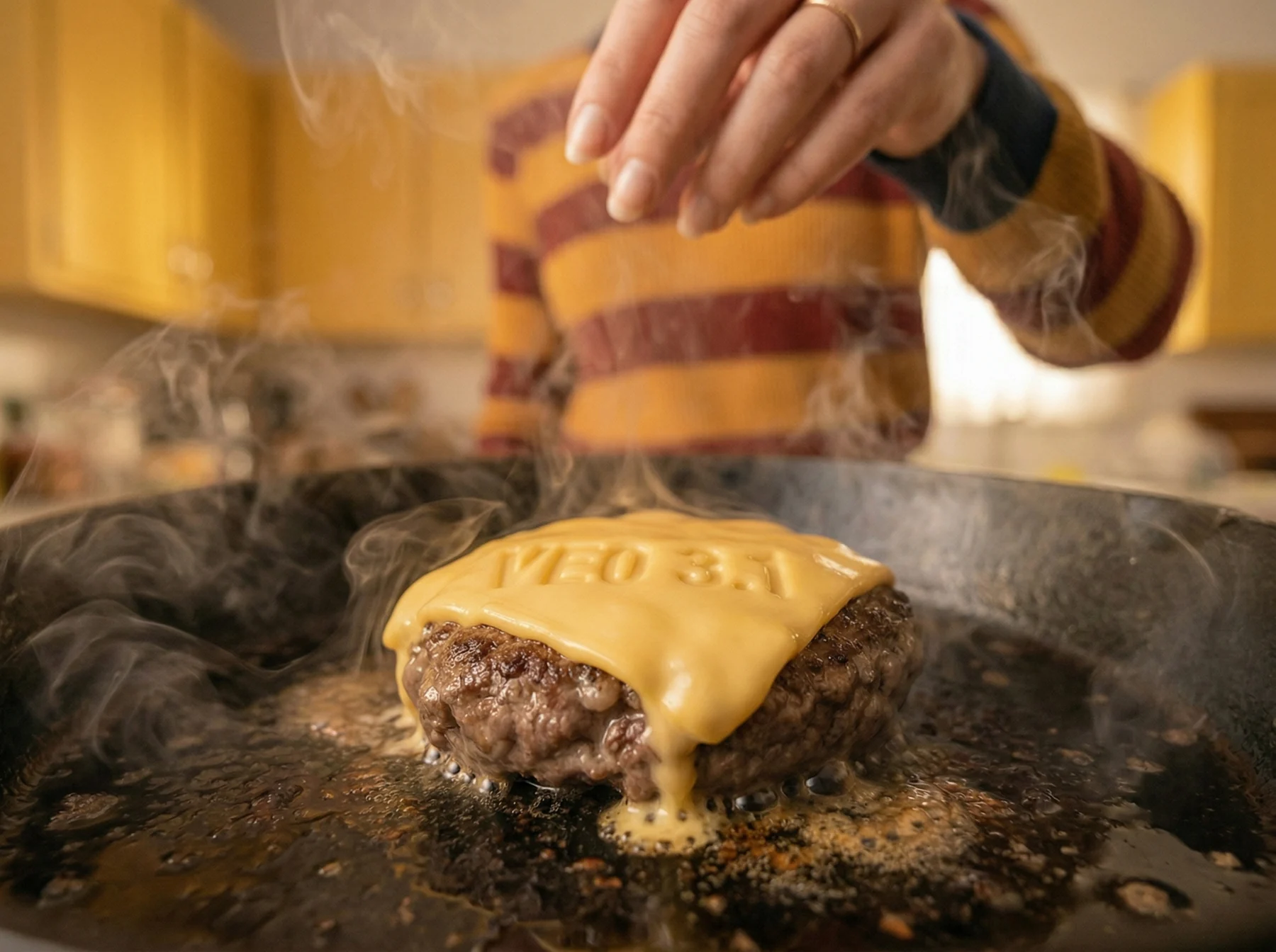 Cooking / cheese shot